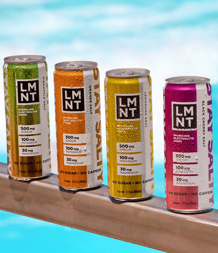 Sparkling LMNT Cans